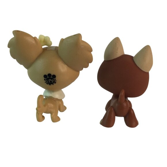 Littlest Pet Shop #3996/330/875/1362/255/639 Corgi Shepherd Basset Hound Dog Lot - Picture 4 of 16